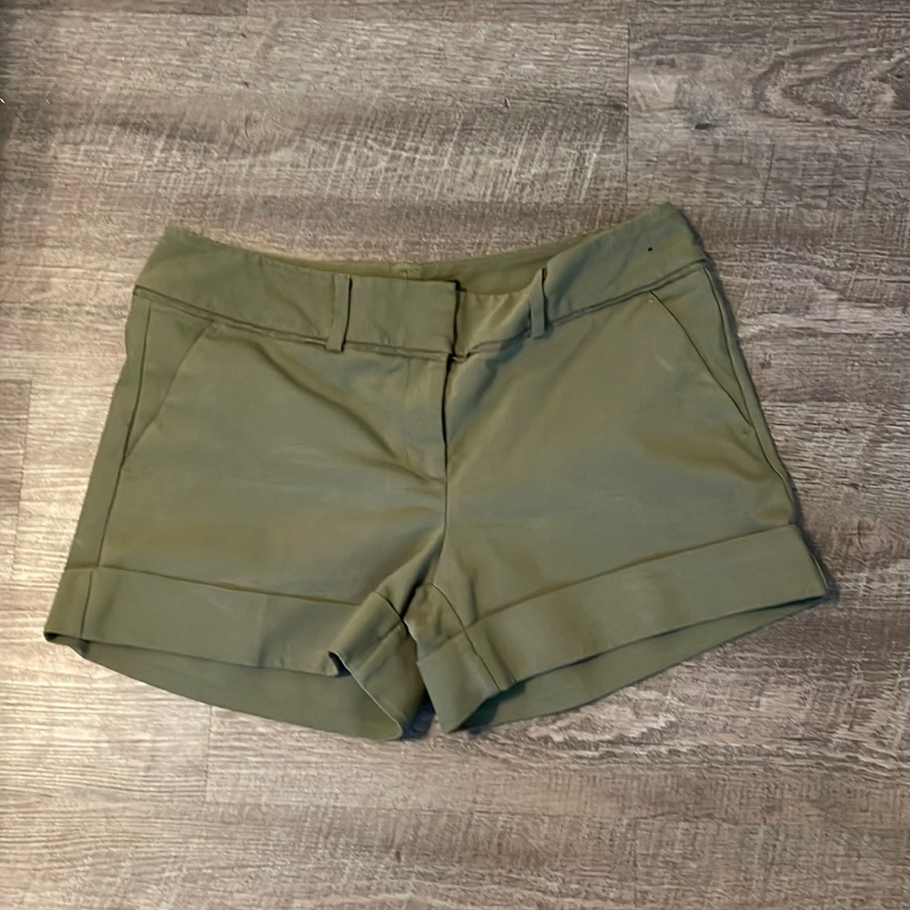 Green shorts